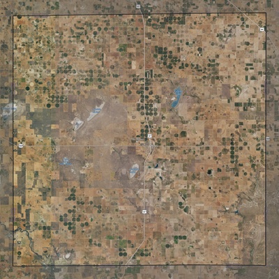 Lynn County TX USGS imagery and topo map