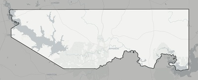Marion County TX county basemap context