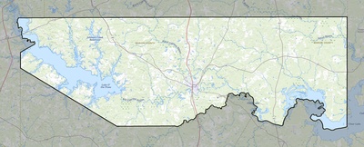 Marion County TX USGS topo map