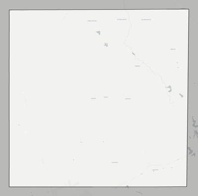 Martin County TX county basemap context