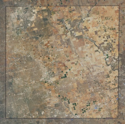 Martin County TX USGS imagery and topo map