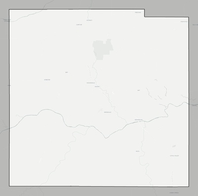 Mason County TX county basemap context