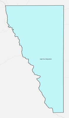 Maverick County TX school district boundaries map