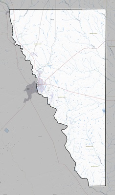 Maverick County TX USGS topo map
