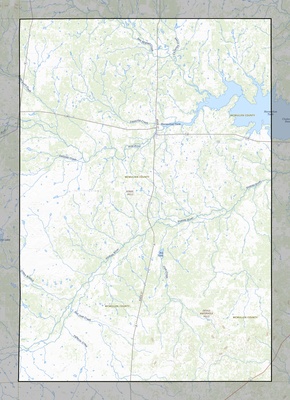 McMullen County TX USGS topo map