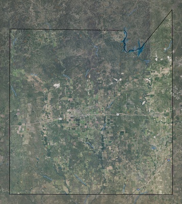 Medina County TX USGS imagery and topo map