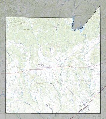 Medina County TX USGS topo map