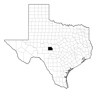 Menard County in Texas