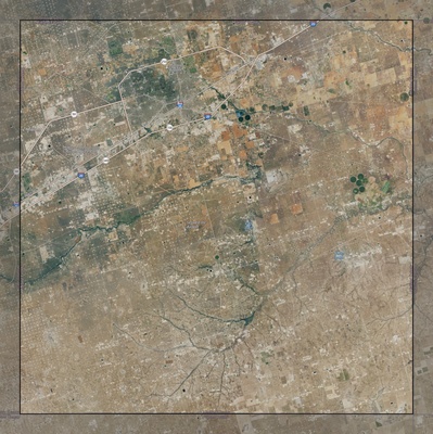 Midland County TX USGS imagery and topo map