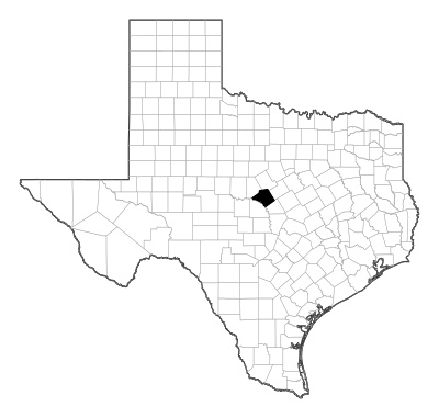 Mills County in Texas