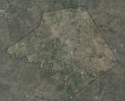 Mills County TX USGS imagery and topo map