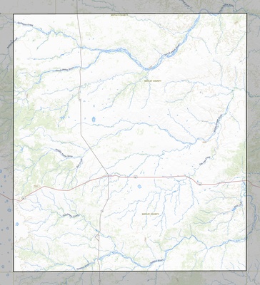 Motley County TX USGS topo map