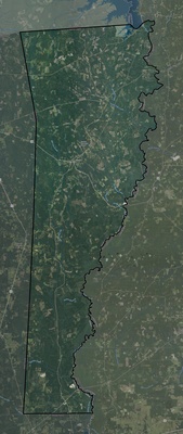 Newton County TX USGS imagery and topo map