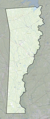 Newton County TX USGS topo map