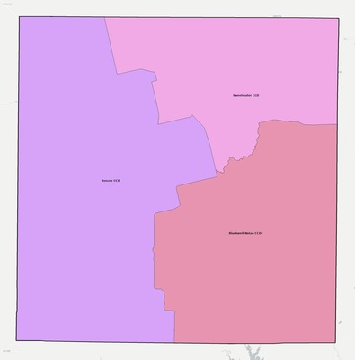 Nolan County TX townships and subdivisions map