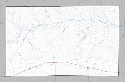 Oldham County TX USGS topo map