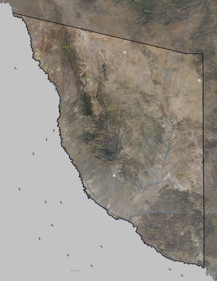 Presidio County TX USGS imagery and topo map