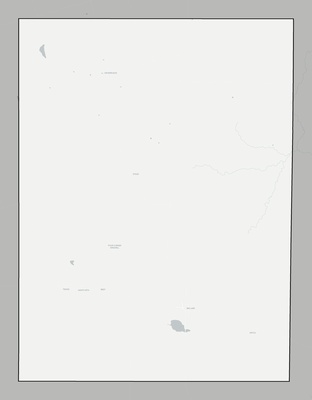 Reagan County TX county basemap context