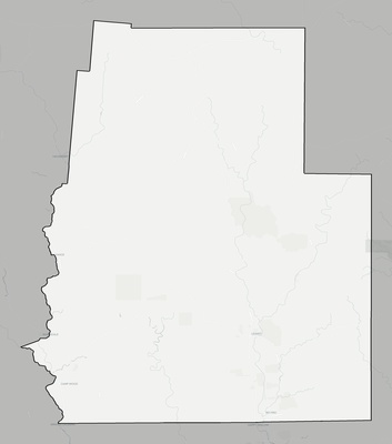 Real County TX county basemap context