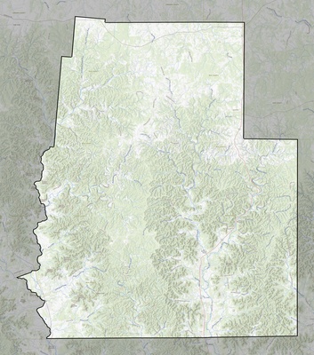 Real County TX USGS topo map