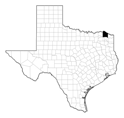 Red River County in Texas
