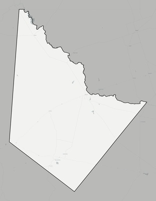 Reeves County TX county basemap context