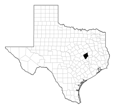 Robertson County in Texas