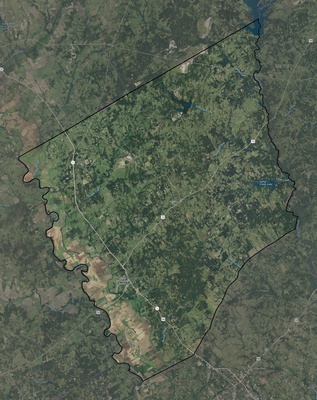 Robertson County TX USGS imagery and topo map