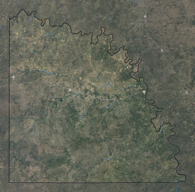 San Saba County TX USGS imagery and topo map