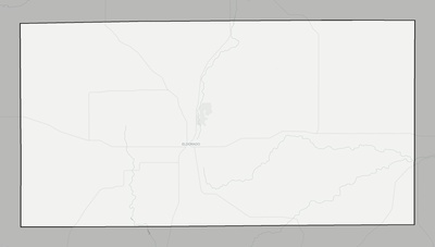 Schleicher County TX county basemap context