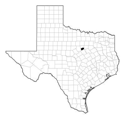 Somervell County in Texas