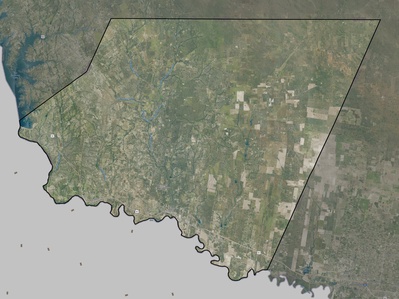 Starr County TX USGS imagery and topo map