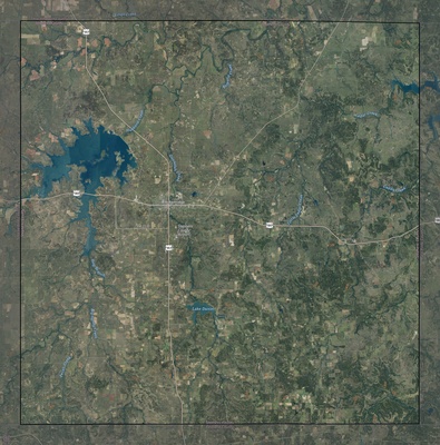 Stephens County TX USGS imagery and topo map