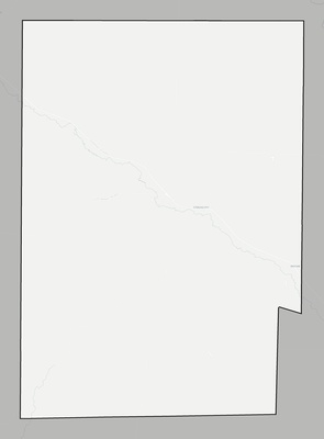 Sterling County TX county basemap context