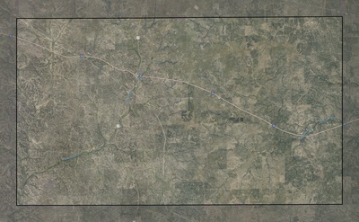 Sutton County TX USGS imagery and topo map