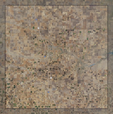 Swisher County TX USGS imagery and topo map