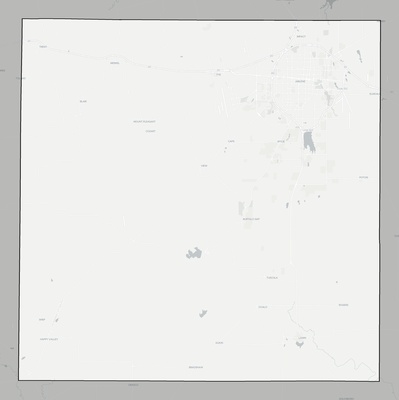 Taylor County TX county basemap context