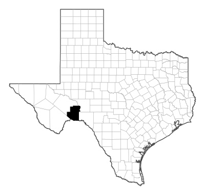 Terrell County in Texas