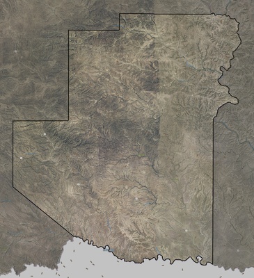 Terrell County TX USGS imagery and topo map