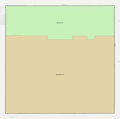 Terry County TX townships and subdivisions map