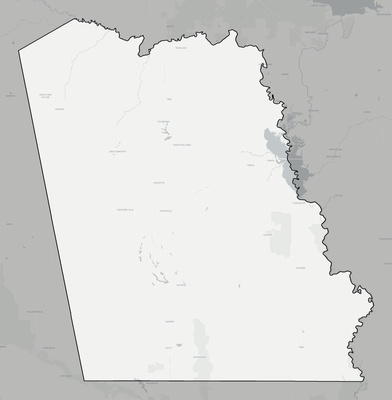 Tyler County TX county basemap context