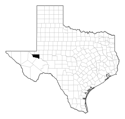 Ward County in Texas