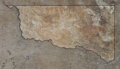 Ward County TX USGS imagery and topo map