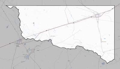 Ward County TX USGS topo map