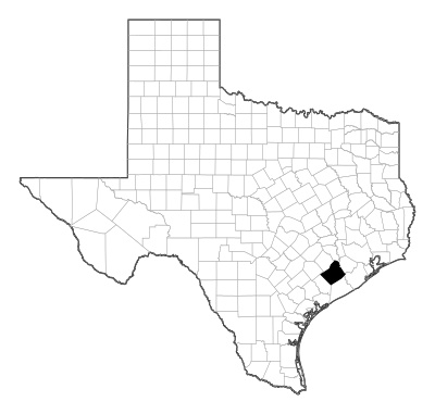 Wharton County in Texas