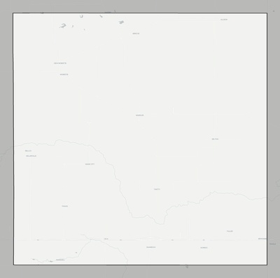 Wheeler County TX county basemap context