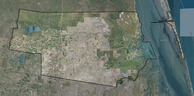 Willacy County TX USGS imagery and topo map
