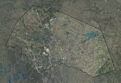 Williamson County TX USGS imagery and topo map