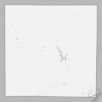Young County TX county basemap context