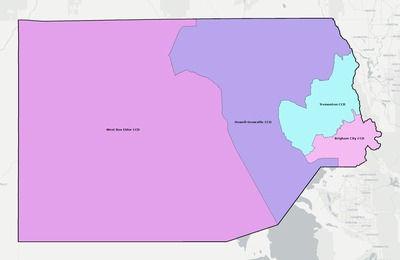 Box Elder County UT county subdivision map preview